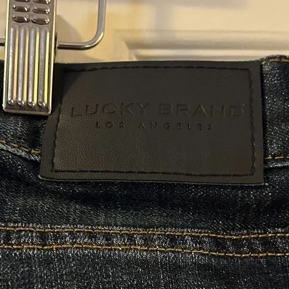 Men's Lucky Black Label Jeans, 329 Classic Straight Darkwash, 38w, 32L - Picture 5 of 5